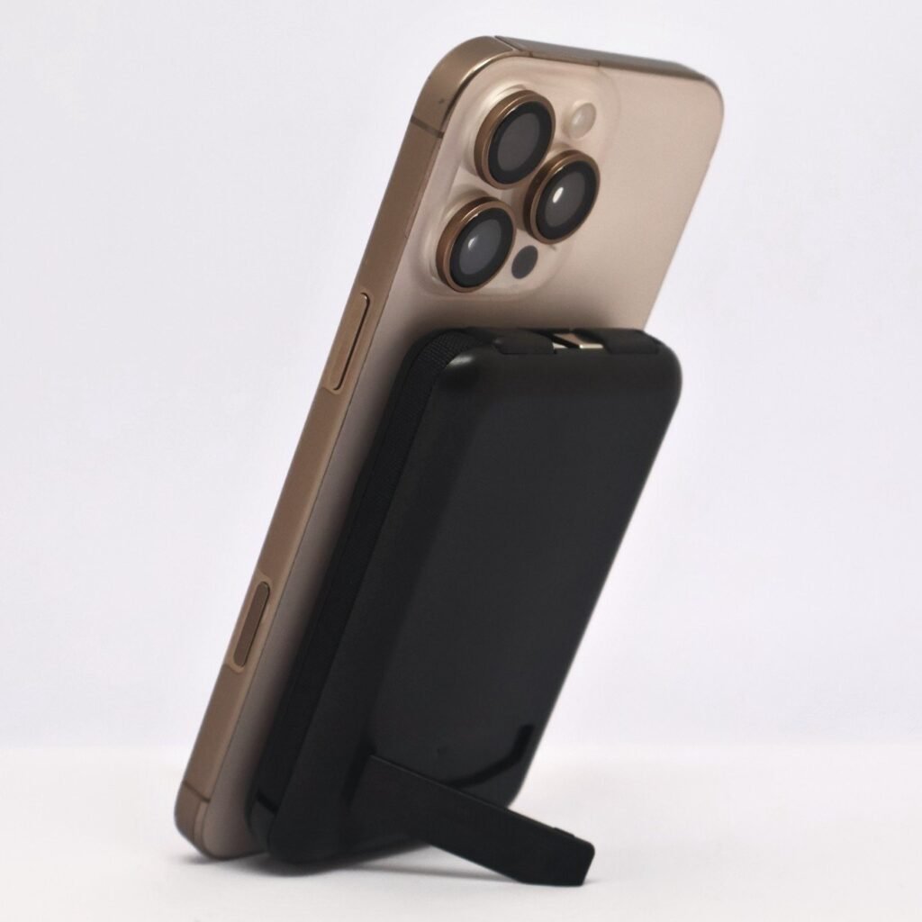 10000mAh 3 in 1 Wireless Magnetic Mag-Safe Power Bank view 4