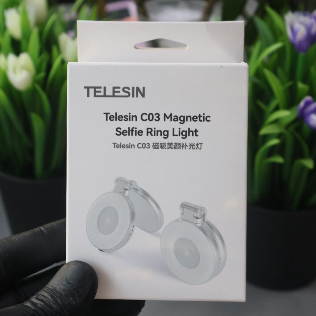 C03 Magnetic Selfie Ring Light-White