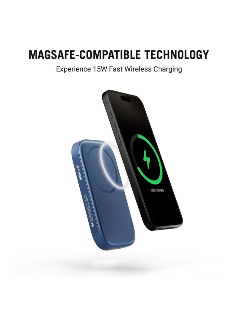 Loop Qi2-Certified Power Bank 5000 mAh, Model - S28 (Space Blue) view 2