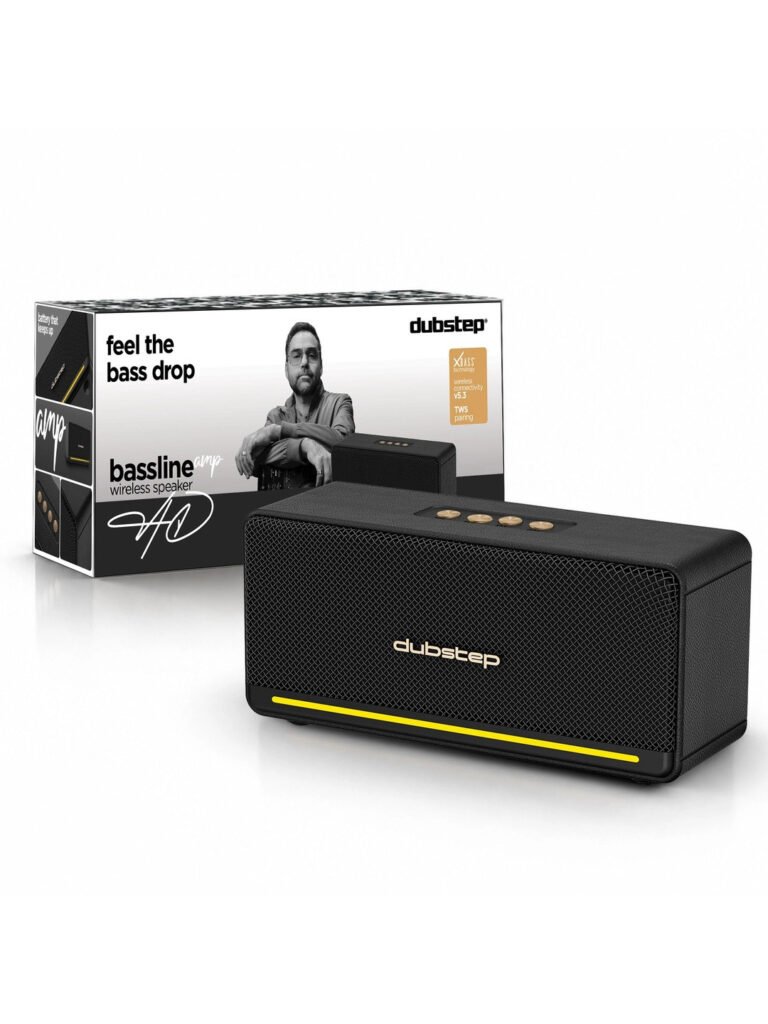 Bassline AMP 18W X-BASS, 57mm Dynamic Driver, 12H Playtime Bluetooth Speaker