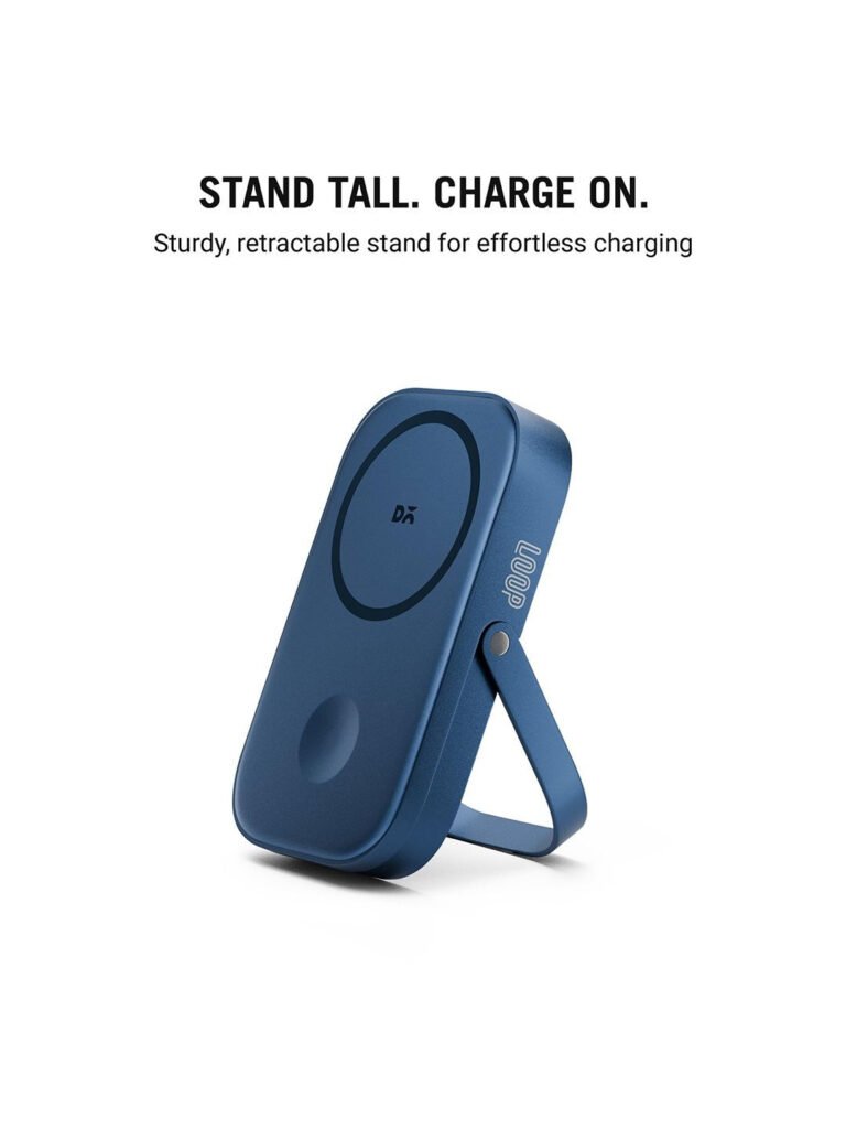 Loop Qi2-Certified Power Bank 10000 mAh, Model - F50-C (Space Blue) view 5