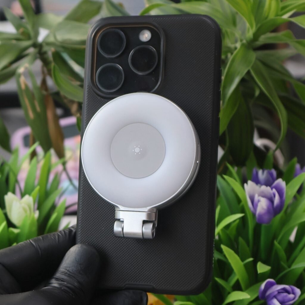 C03 Magnetic Selfie Ring Light-White view 4