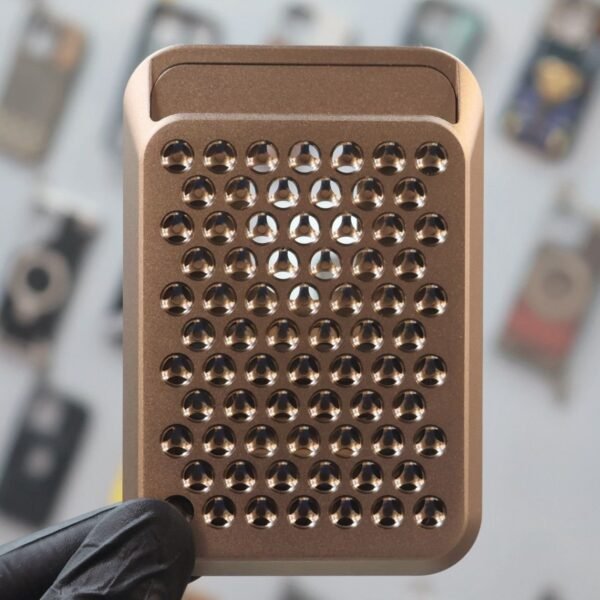 Metal Anti Heat Magsafe Card Holder-Desert