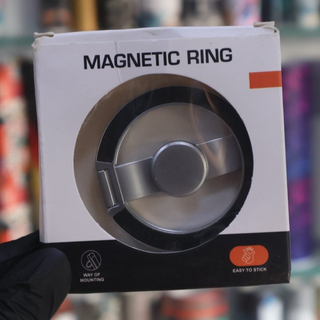 Spinner Ring Metal Magsafe Stand-Silver view 2