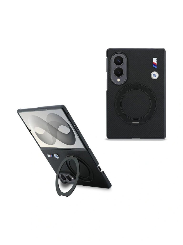 Galaxy Z Fold 8 Back Case, Magnetic Ring Stand 360deg Rotating Case