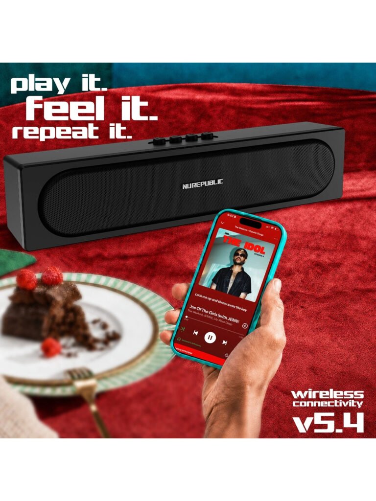 Replay Bar 16W Wireless Speaker with Dual 52mm Dynamic Driver view 5