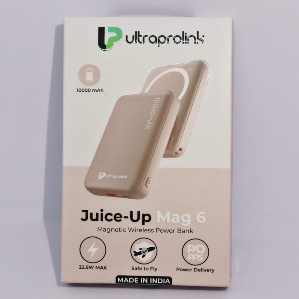 Juice-Up Mag 6-MagSafe Powerbank-10000 mAh-Pink