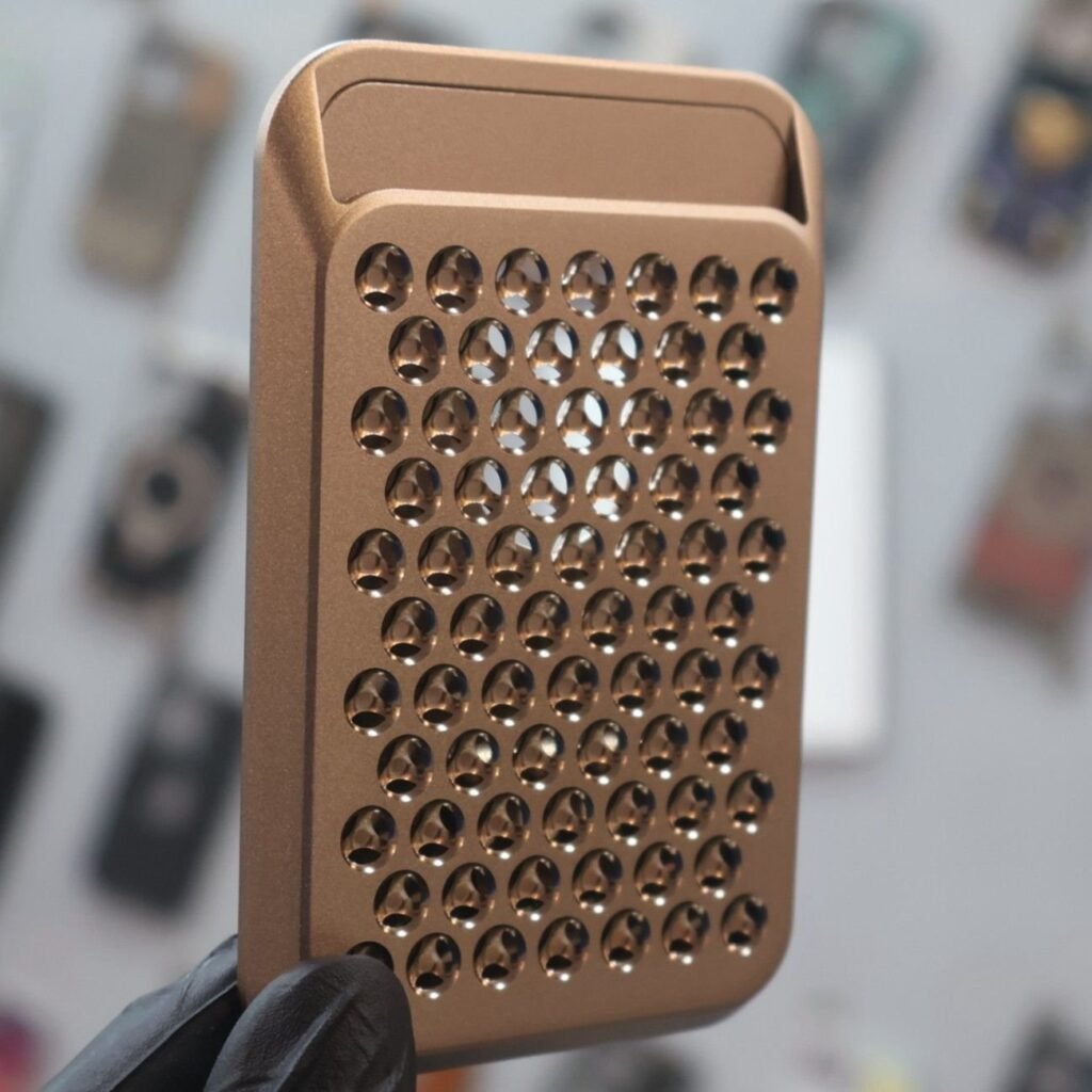 Metal Anti Heat Magsafe Card Holder-Desert view 4