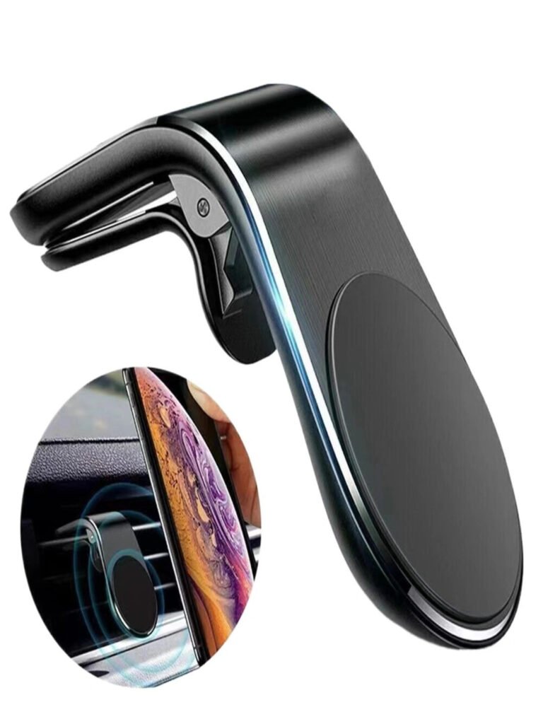 L Type Bracket Car Air Vent Mount Magnetic Phone/Mobile Holder