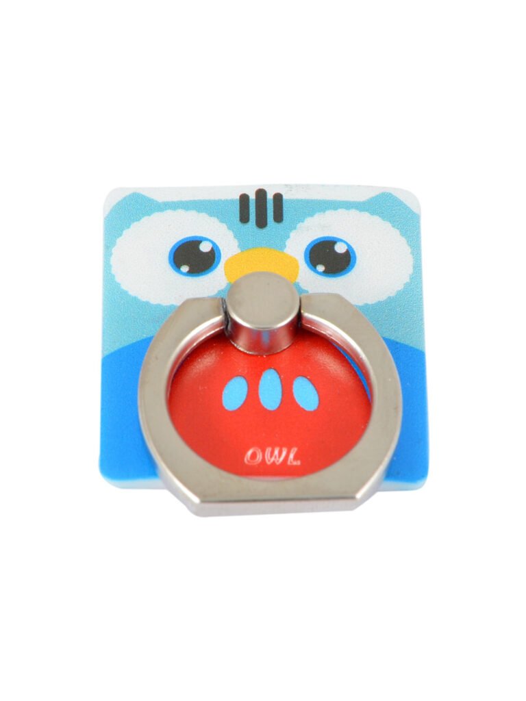 Blue & Red Reusable Anti-Theft 360 Degree Rotating Mobile Holder view 2