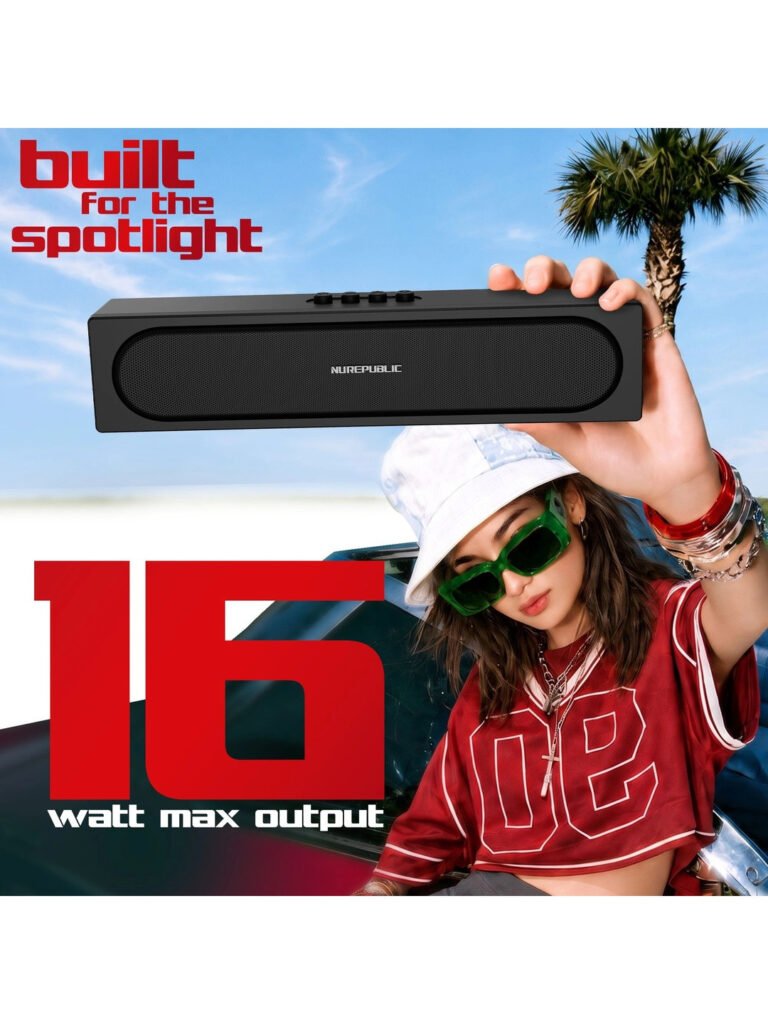 Replay Bar 16W Wireless Speaker with Dual 52mm Dynamic Driver view 4