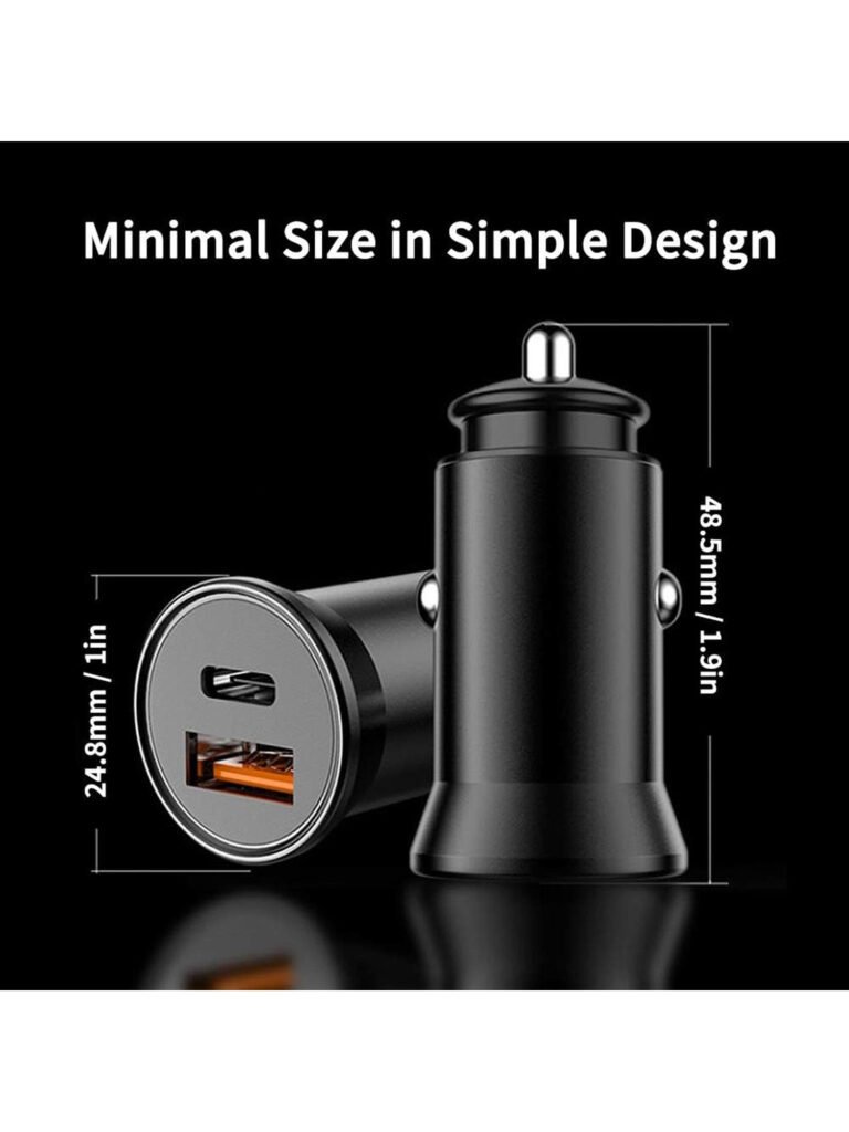 Dual Port Car Mobile Super Fast Charger Adaptor view 4