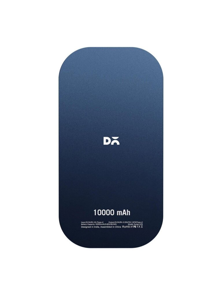 Loop Universal Aluminium Power Bank 10000 mAh, Model - Q200 (Space Blue) view 5