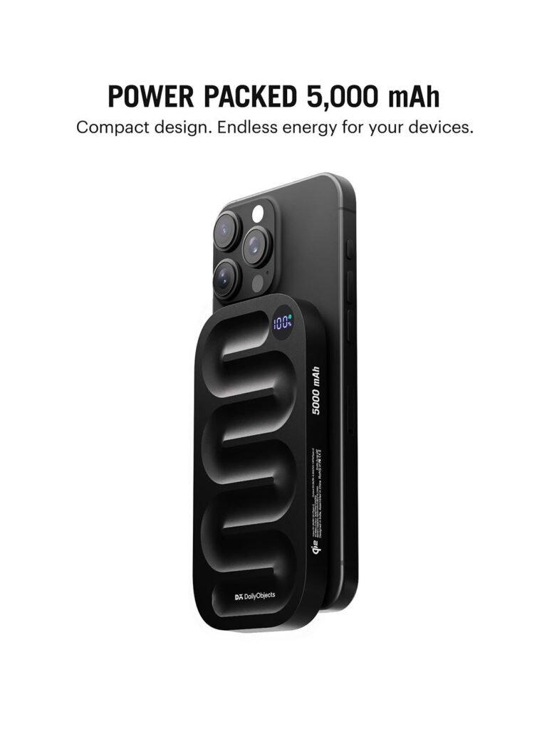 Loop Qi2-Certified MagSafe-Compatible Aluminium Power Bank 5000 mAh Model - S28 view 3